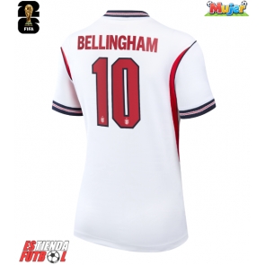 Inglaterra Jude Bellingham #10 Primera Equipación Mujer Mundial 2026 Manga Corta